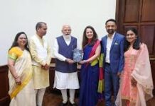 Narendra Modi से मिले ओमप्रकाश सखलेचा, AI और खेती पर चर्चा