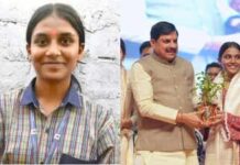 झुग्गी बस्ती में रहने वाली चांदनी बनी MP बोर्ड की टॉपर