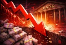 बैंकिंग शेयरों में लगातार बिकवाली का दबाव