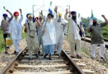 पंजाब में ‘रेल रोको आंदोलन’: 12 से 3 बजे तक ट्रेनें ठप, कई रूट प्रभावित
