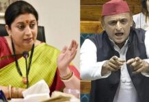 वाराणसी से ललकार: स्मृति ईरानी ने अखिलेश को अपनी सुरक्षित सीट छोड़ने की चुनौती दी
