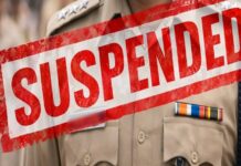 MP में लापरवाही पर एक्शन, तीन पुलिस अफसर सस्पेंड