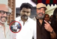 तमिलनाडु चुनाव: पोलिंग बूथ पर लगा सितारों का मेला, रजनीकांत से विजय तक ने डाला वोट।