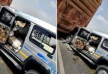 ओवरटेक की कोशिश बनी जानलेवा, भीषण सड़क हादसा