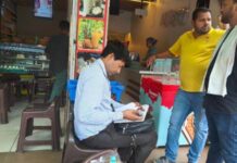 भोपाल के फूड आउटलेट में खाने से निकले कीड़े, खाद्य विभाग ने थमाया नोटिस
