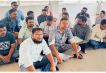 एएमयूः नर्सों के आंदोलन का चैथा दिन, रजिस्ट्रार कार्यालय पर धरना शुरू