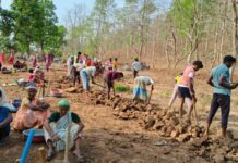 महात्मा गांधी नरेगा अंतर्गत 2588 निर्माण कार्यों से ग्रामीणों को मिल रहा रोजगार