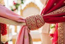 शादी में गठबंधन के लिए गुलाबी रंग का ही क्यों होता है कपड़ा? जानें इस परंपरा के पीछे छुपा गहरा राज