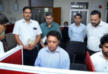 सामान्य प्रशासन एवं नागरिक उड्डयन विभाग के प्रमुख शासन सचिव ने संपर्क हेल्पलाइन 181 कंट्रोल रूम का किया निरीक्षण