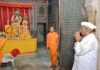 राज्यपाल ने राधा माधव मंदिर के दर्शन कर सभी के मंगल की कामना की