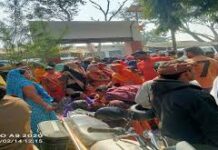 गाजीपुर हादसा: बाइक को टक्कर मार 100 मीटर तक घसीटता ले गया ट्रेलर