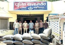 मध्यप्रदेश पुलिस की अवैध मादक पदार्थों के विरुद्ध प्रभावी कार्यवाही