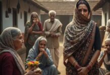 सच में पति की मृत्यु के बाद महिला का चेहरा नहीं देखना चाहिए