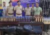 कटिहार पुलिस के हत्थे चढ़े 109 अपराधी गिरफ्तार, लाखों का जुर्माना व शराब बरामद
