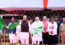 रायपुर में अमित शाह ने लॉन्च की अत्याधुनिक CG डायल-112 सेवा, मोबाइल फॉरेंसिक वैन भी शुरू