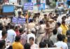 TRE 4 को लेकर पटना में प्रदर्शन उग्र, पुलिस ने छात्रों पर बरसाए डंडे