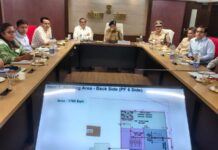 आरपीएफ महानिदेशक ने भोपाल रेलवे स्टेशन का निरीक्षण कर लिया जायजा