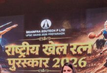 गोल्डन गर्ल सपना शर्मा को मिला राष्ट्रीय खेल रत्न सम्मान 2026