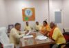 कैबिनेट मंत्री इन्दर सिंह परमार ने भाजपा कार्यालय में कार्यकर्ताओं से किया संवाद