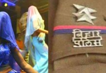 मेले में सुरक्षा धरा का धरा, पुलिसकर्मी ड्यूटी छोड़ थिएटर में डांस में मस्त