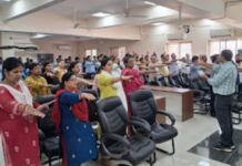 तंबाकू विरोधी जागरूकता कार्यक्रम में छात्रों ने लिया नशामुक्त जीवन का प्रण
