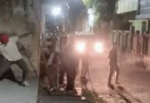 आधी रात PG में छात्रों का विवाद बढ़ा, पथराव से मचा हड़कंप