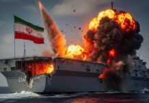Iranian Navy ने United States Navy के युद्धपोतों पर दागे चेतावनी भरे शॉट्स