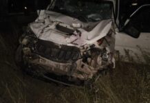 Jabalpur में मजदूरों से भरा लोडिंग वाहन पलटा, एक की मौत