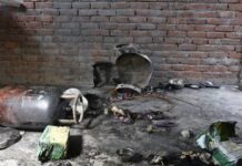 डीग हादसा: घरेलू LPG सिलेंडर फटा, गांव में हड़कंप