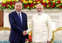 Hyderabad House में Narendra Modi ने वियतनाम के राष्ट्रपति का किया भव्य स्वागत