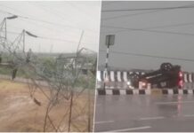 “अंधड़ के तांडव से कांपा दौसा: हाईटेंशन बिजली टॉवर उखड़ा, दो अलग-अलग हादसों में दीवार गिरने से दो मासूमों/ग्रामीणों की मौत”