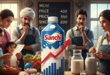 Sanchi Dairy का बड़ा फैसला, प्रति लीटर 2 रुपए बढ़े दाम