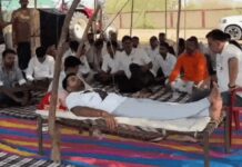 धरने पर MLA भाटी, बोले- ‘जेल छोटी पड़ जाएगी, हिम्मत है तो भेज दो’