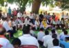 उप मुख्यमंत्री अरुण साव ने आम पेड़ के नीचे लगाई चौपाल