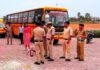 विद्यार्थियों की सुरक्षा के लिए स्कूल बसों का विशेष निरीक्षण
