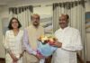राज्यपाल रमेन डेका ने किया लोकसभा अध्यक्ष बिड़ला का आत्मीय स्वागत