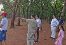 छत्तीसगढ़ पर्यटन मंडल के प्रबंध संचालक विवेक आचार्य और अध्यक्ष नीलू शर्मा ने प्रमुख पर्यटन स्थल राजमेरगढ़ का किया दौरा