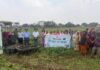 ‘खेत बचाओ अभियान‘ के तहत एनआईबीएसएम द्वारा हरी खाद तकनीक का सजीव प्रदर्शन