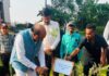 पर्यावरण दिवस पर मार्कफेड में वृक्षारोपण