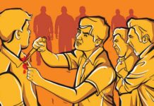 बारात में अचानक मची अफरा-तफरी, चाकूबाजी में युवक घायल