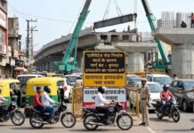 फूलबाग–गुरुद्वारा मार्ग बंद रहने से शहर का यातायात बदला