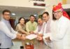 अलका सिंह व सतीश पूनिया ने नामांकन पत्र दाखिल किये