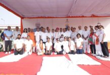 12 वां अन्तर्राष्ट्रीय योग दिवस 2026: अजमेर में जिला स्तरीय कार्यक्रम पुलिस लाईन मैदान में हुआ आयोजित