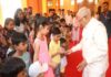 राज्यपाल पटेल ने अपना जन्म दिवस बच्चों के साथ मनाया