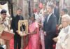 राष्ट्रपति मुर्मु ने ओंकारेश्वर तीर्थ और ज्योतिर्लिंग ममलेश्वर के दर्शन कर किया अभिषेक