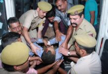 जम्मू-कश्मीर: पहाड़ी रास्ते पर फिसली CISF बस, 9 जवान हुए घायल