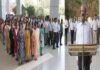 पुलिस मुख्यालय में हुआ राष्ट्रगान एवं राष्ट्रगीत का सामूहिक गायन
