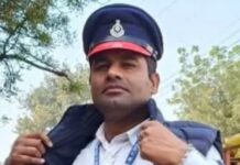 बिना अनुमति छुट्टी और सोशल मीडिया वीडियो, प्रधान आरक्षक पर गिरी गाज