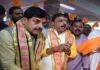 प्रधानमंत्री मोदी की उपलब्धियों का किया बखान, सीएम ने कांग्रेस को भी घेरा