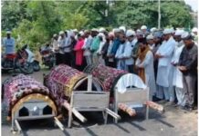 दद्दा घाट हादसा: एक साथ निकला 3 दोस्तों का जनाजा, गम में डूबा पूरा इलाका